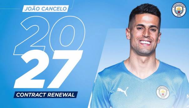 Cancelo produžio ugovor s Manchester Cityjem