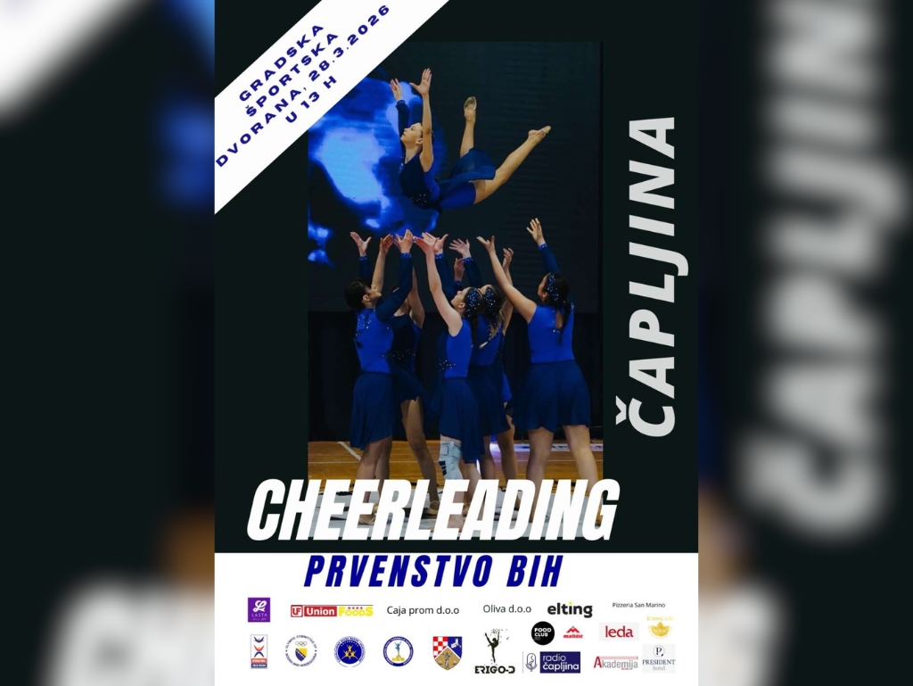 Čapljina domaćin državnog prvenstva BiH u cheerleadingu