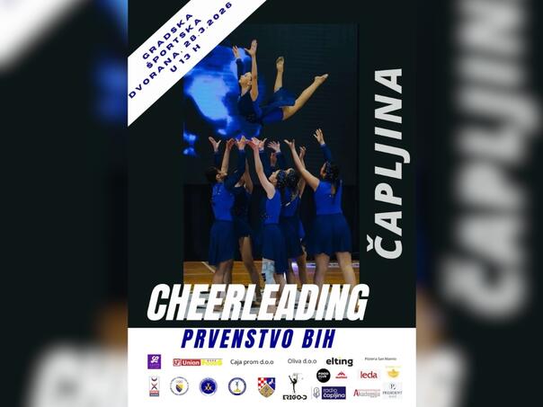 Čapljina domaćin državnog prvenstva BiH u cheerleadingu