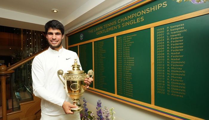 CARLOS ALCARAZ - ŠAMPION WIMBLEDONA