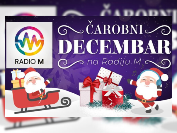 Čarobni decembar na Radiju M donosi pregršt poklona za sve slušaoce u BiH