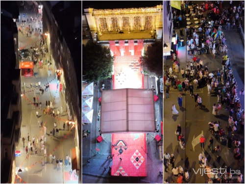 Čarolija SFF-a snimljena iz zraka: Ulice pune života