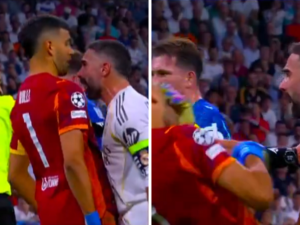 Carvajal udario golmana glavom, Peljto ga isključio