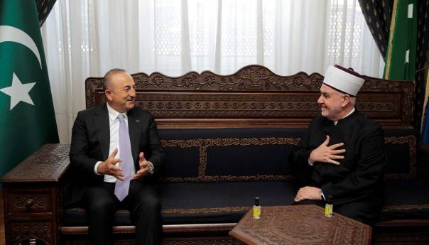 Cavusoglu se u Sarajevu sastao sa reisu-l-ulemom Kavazovićem