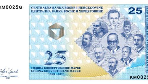 CBBiH: Danas 25 godina konvertibilne marke, valuta koja pruža stabilnost i povjerenje