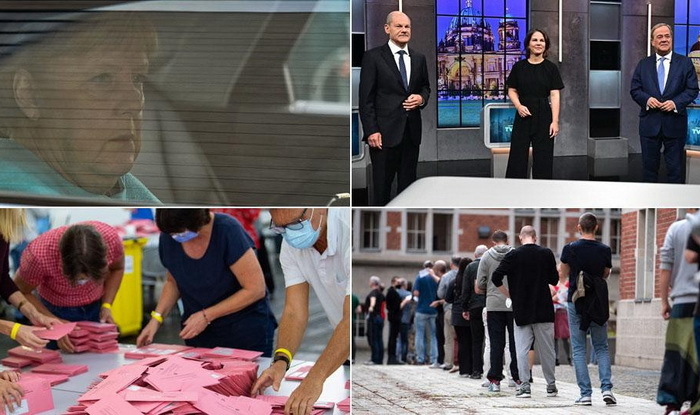 CDU i SPD izjednačeni prema izlaznim anketama