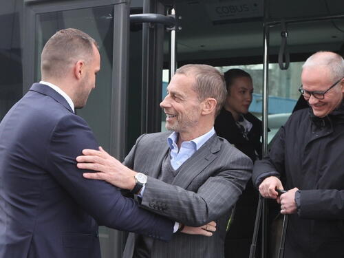 Čeferin u BiH pred finale baraža: UEFA prati historijski meč