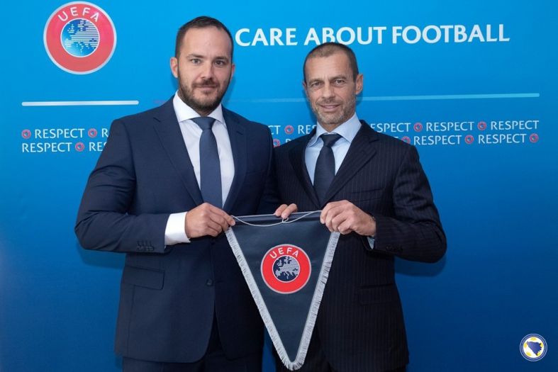 Čeferin: Volio bih da se BiH plasira na Euro, ali...