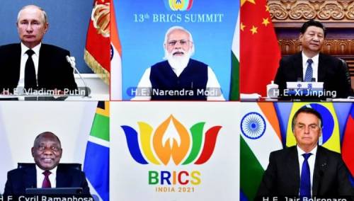 Čelnici BRICS-a na samitu razgovarali o ekonomiji nakon COVID-a i o Afganistanu