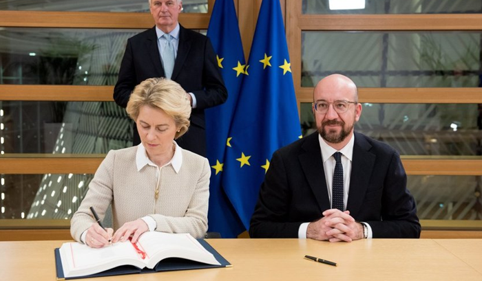 Čelnici Evropske unije danas potpisali sporazum o Brexitu