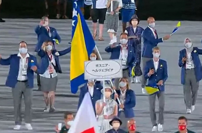 Cerić i Tuka ponosno ponijeli zastavu BiH na Olimpijskim igrama u Tokiju