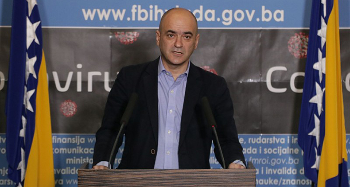 Čerkez i još dvoje iz Ministarstva u samoizolaciji