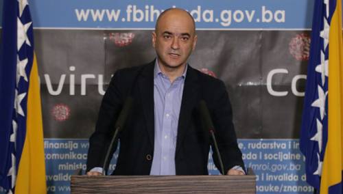 Čerkez i još dvoje iz Ministarstva u samoizolaciji