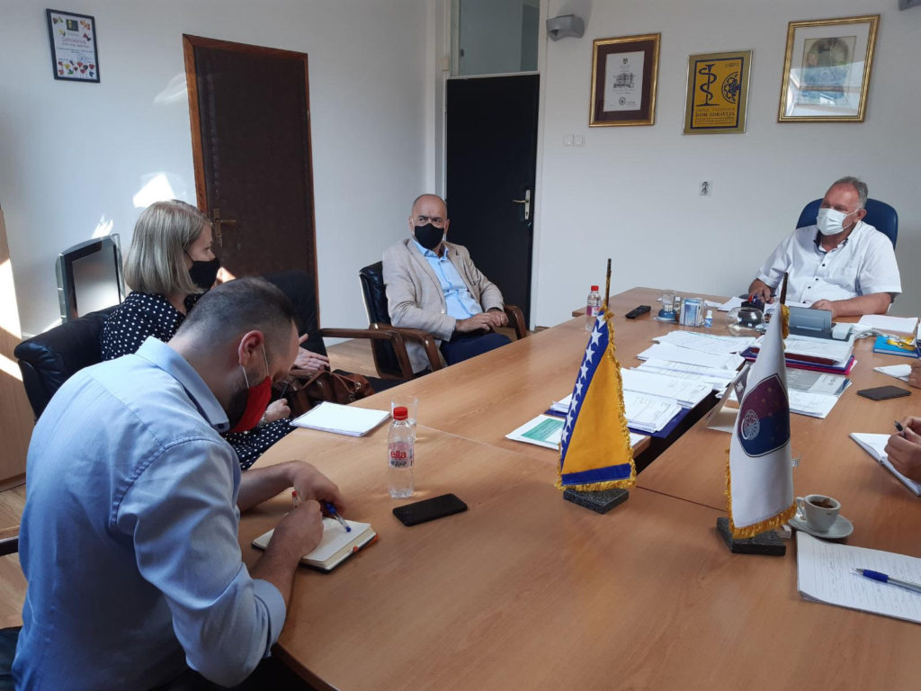 Čerkez i predstavnici UNFPA posjetili JU Dom zdravlja KS