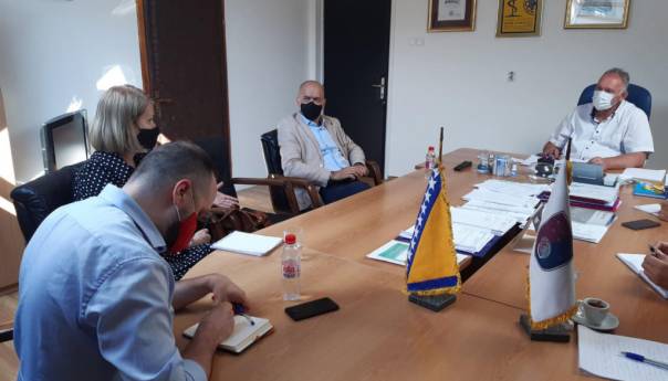 Čerkez i predstavnici UNFPA posjetili JU Dom zdravlja KS