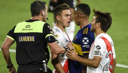 Četiri gola i dva crvena u još jednom ludom Superclasicu između Boce i Rivera