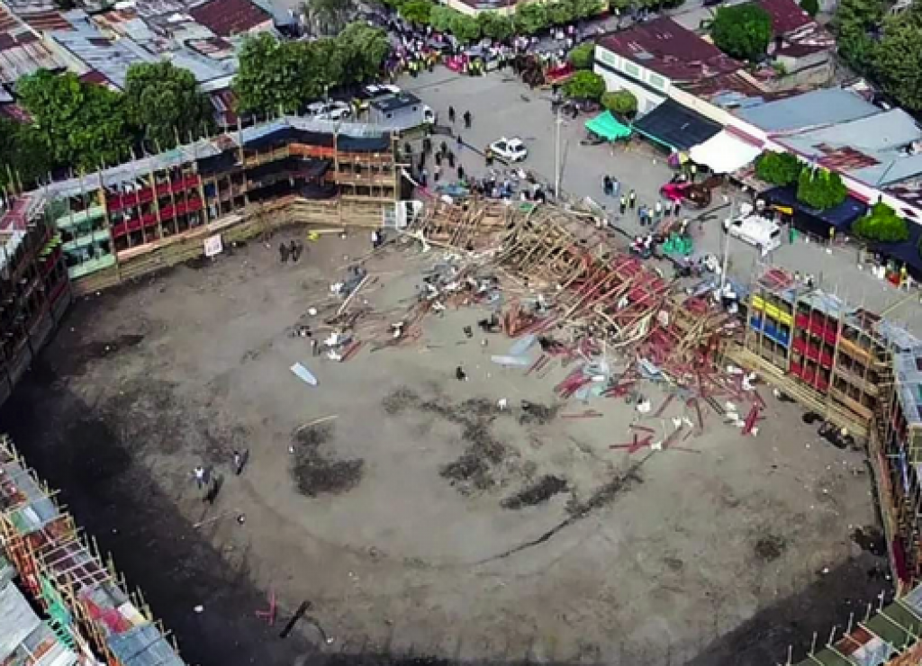 Četiri osobe poginule, stotine povrijeđeno u rušenju tribina na koridi u Kolumbiji