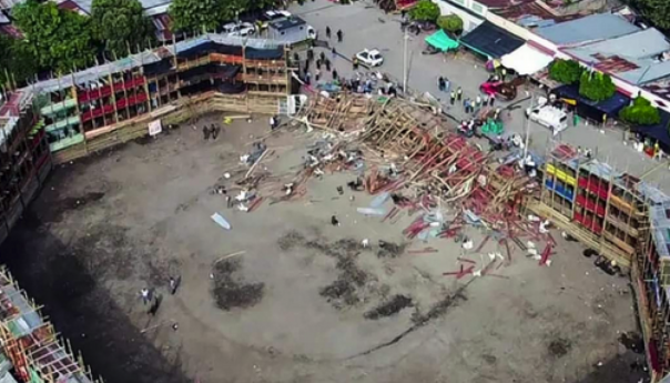 Četiri osobe poginule, stotine povrijeđeno u rušenju tribina na koridi u Kolumbiji