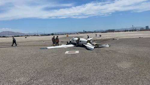 Četvoro poginulih u sudaru dva aviona u Las Vegasu