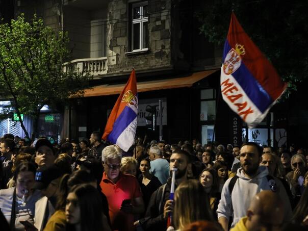 Četvrti dan studenti blokiraju zgradu RTS-a