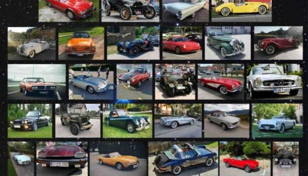 Četvrti Međunarodni oldtimer cabrio skup širi dobre vibracije