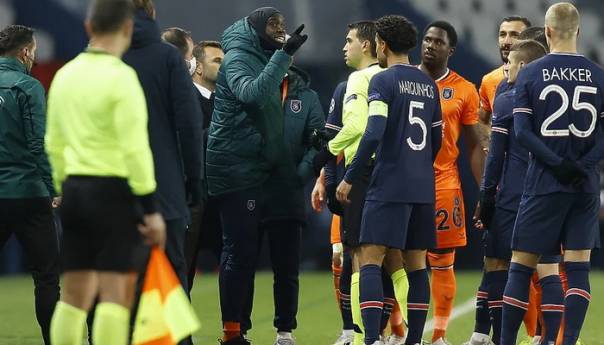 Četvrti sudija utakmice PSG - Basaksehir suspendiran do kraja sezone