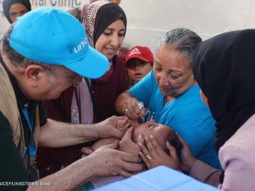 Četvrtina djece u Gazi vakcinisana protiv dječije paralize