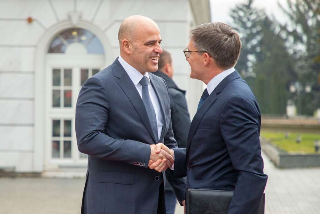Chollet se susreo s premijerom Sjeverne Makedonije Dimitarom Kovačevskim
