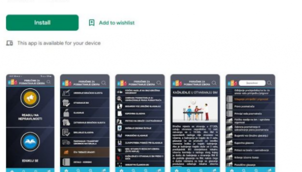 CIK BiH podržao korištenje aplikacije za mobilne telefone koju mogu koristiti posmatrači i građani