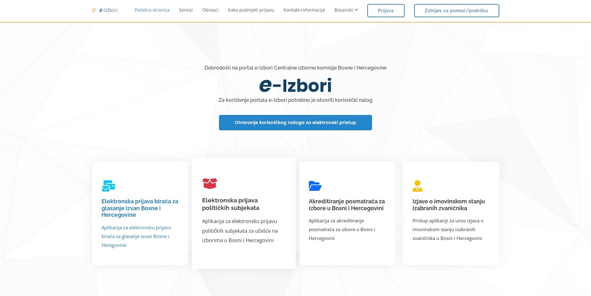 CIK: Rok za podnošenje prijava za glasanje izvan BiH do 19. jula