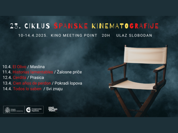Ciklus španske kinematografije od 10. do 14. aprila u kinu Meeting Point