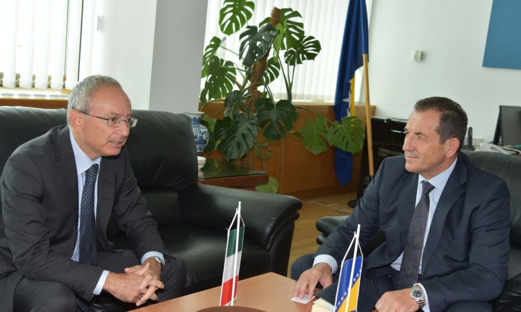 Cikotić i Di Ruzza o nastavku saradnje BiH i Italije u oblasti sigurnosti
