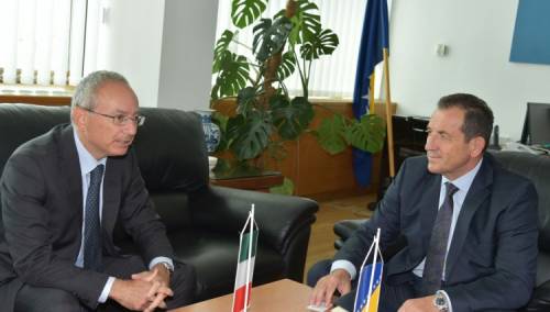 Cikotić i Di Ruzza o nastavku saradnje BiH i Italije u oblasti sigurnosti