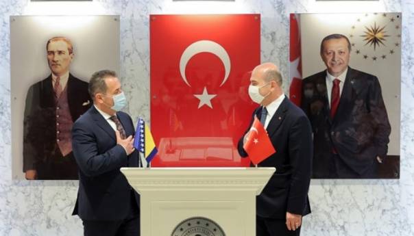 Cikotić i Soylu o jačanju policijske saradnje u borbi protiv sigurnosnih izazova