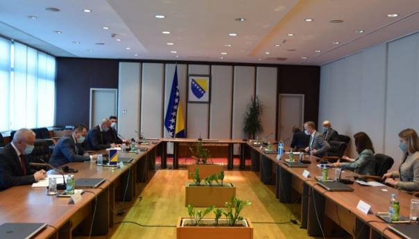 Cikotić s ministrima Kraljevine Švedske Damberg i Linde