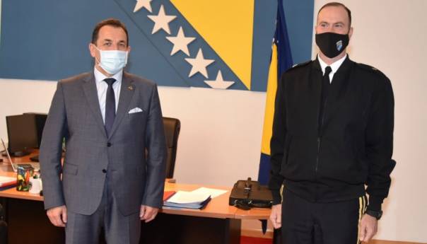 Cikotić sa komandantom NATO štaba u Sarajevu: Ostvarena funkcionalna saradnja