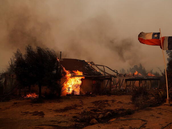 Čileanska policija uhapsila osumnjičenog za izazivanje smrtonosnih šumskih požara