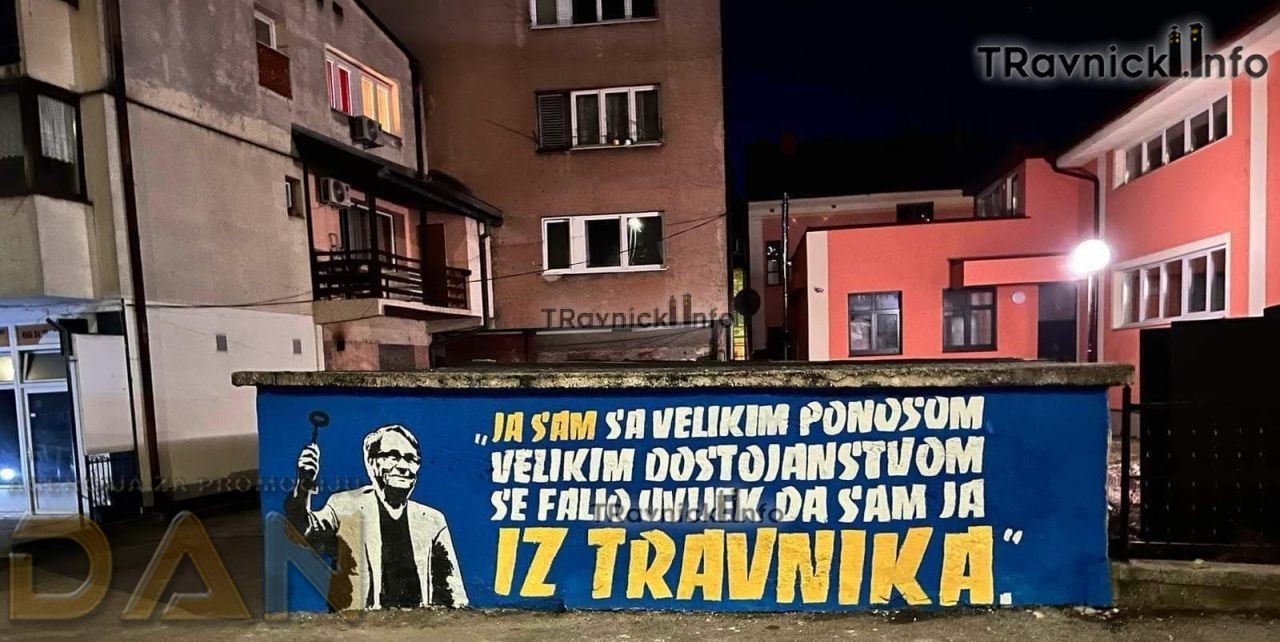 Ćiro Blažević dobio mural u Travniku uz legendarnu izjavu