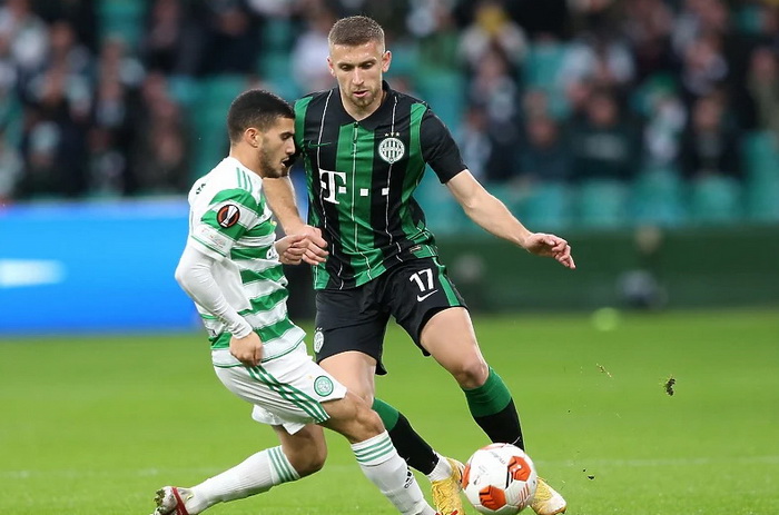 Ćivić igrao 90 minuta u porazu Ferencvaroša od Celtica