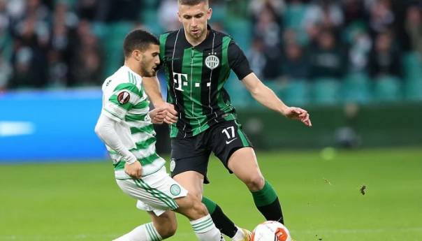 Ćivić igrao 90 minuta u porazu Ferencvaroša od Celtica