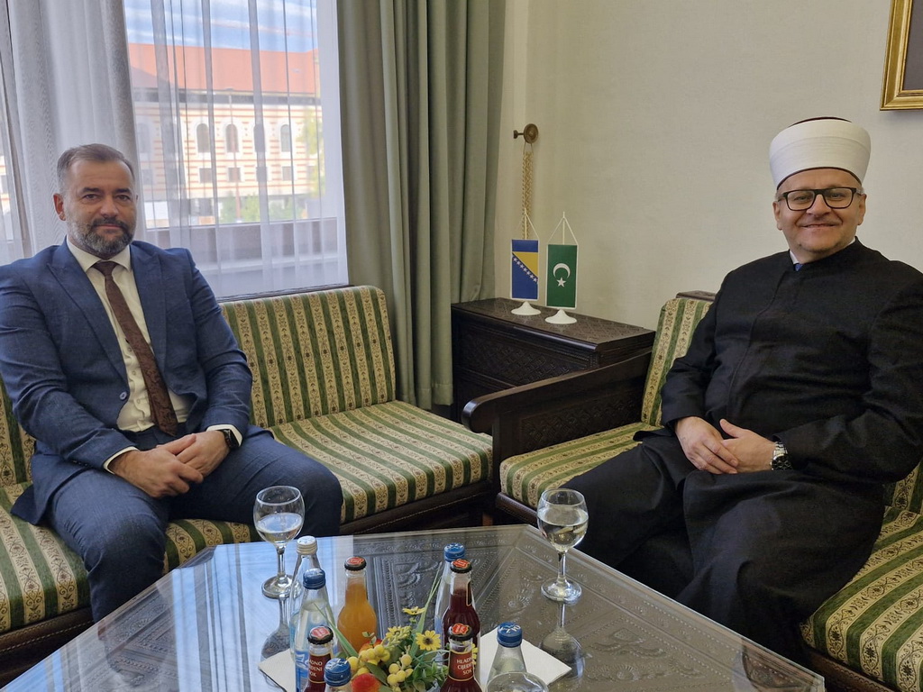 Član Komisije za dodjelu menšure novoizabranom reisu-l-ulemi posjetio muftiju mostarskog