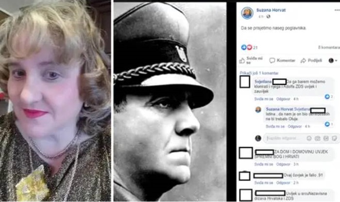 Članica HDZ-a objavila fotografiju Pavelića uz poruku „da se prisjetimo našeg poglavnika“