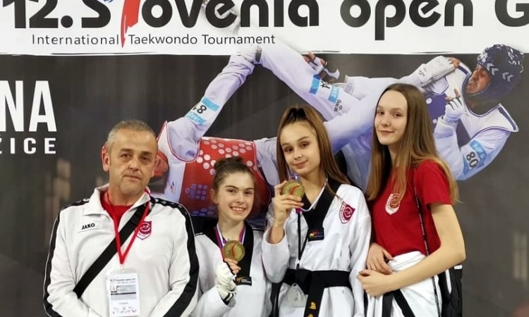 Članice TKD Sarajevo osvojile dva zlata na Slovenija Openu