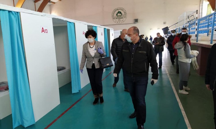 Članovi Kantonalnog štaba CZ USK-a obišli budući prostor za prinudnu izolaciju