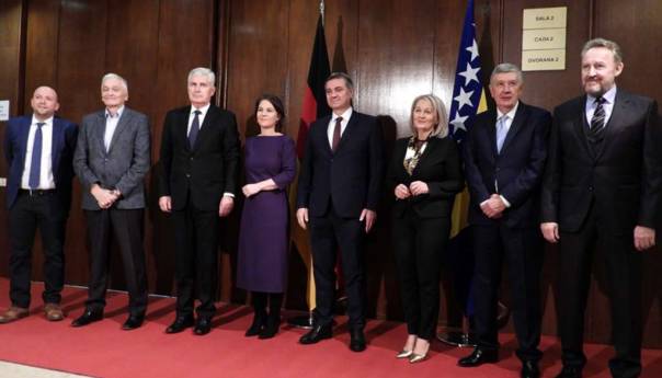 Članovi kolegija oba doma PSBiH s Baerbock razgovarali o situaciji u BiH i regionu