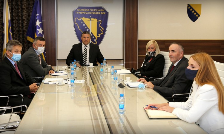 Članovi Nezavisnog odbora PSBiH posjetili Graničnu policiju BiH