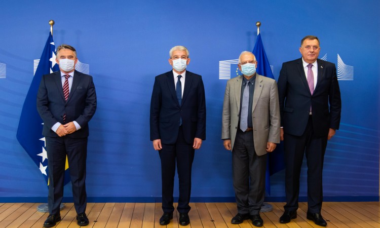Članovi Predsjedništva BiH danas u Bruxellesu