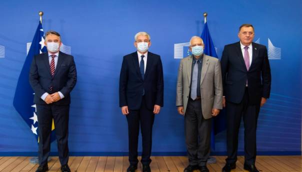 Članovi Predsjedništva BiH danas u Bruxellesu