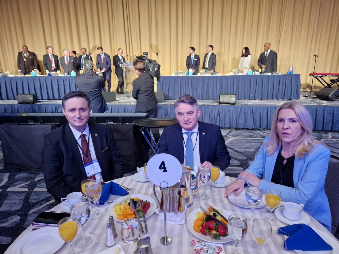 Članovi Predsjedništva BiH na Nacionalnom molitvenom doručku u Washingtonu
