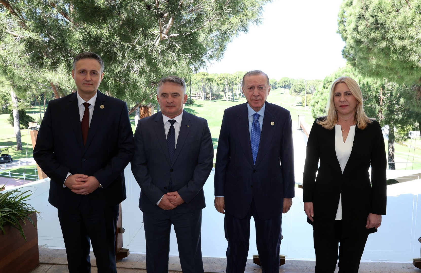 Članovi Predsjedništva BiH održali sastanak s Erdoganom